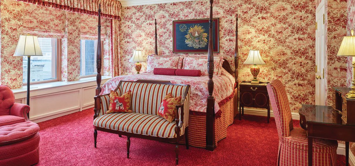Some rooms feature period decor, while others have been completely renovated in a more modern style. PHOTO COURTESY OF THE BROWN PALACE HOTEL & SPA, AUTOGRAPH COLLECTION