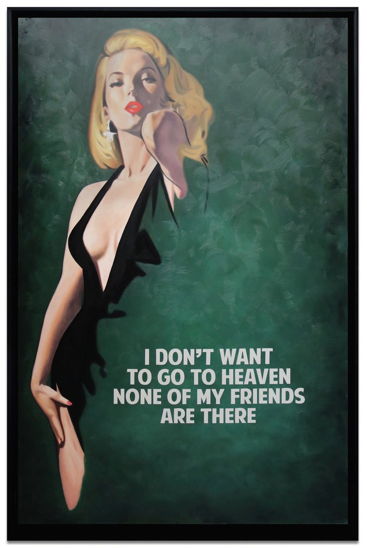 “I Don’t Want to Go to Heaven” by The Connor Brothers PHOTO COURTESY OF CASTERLINE|GOOMAN GALLERY