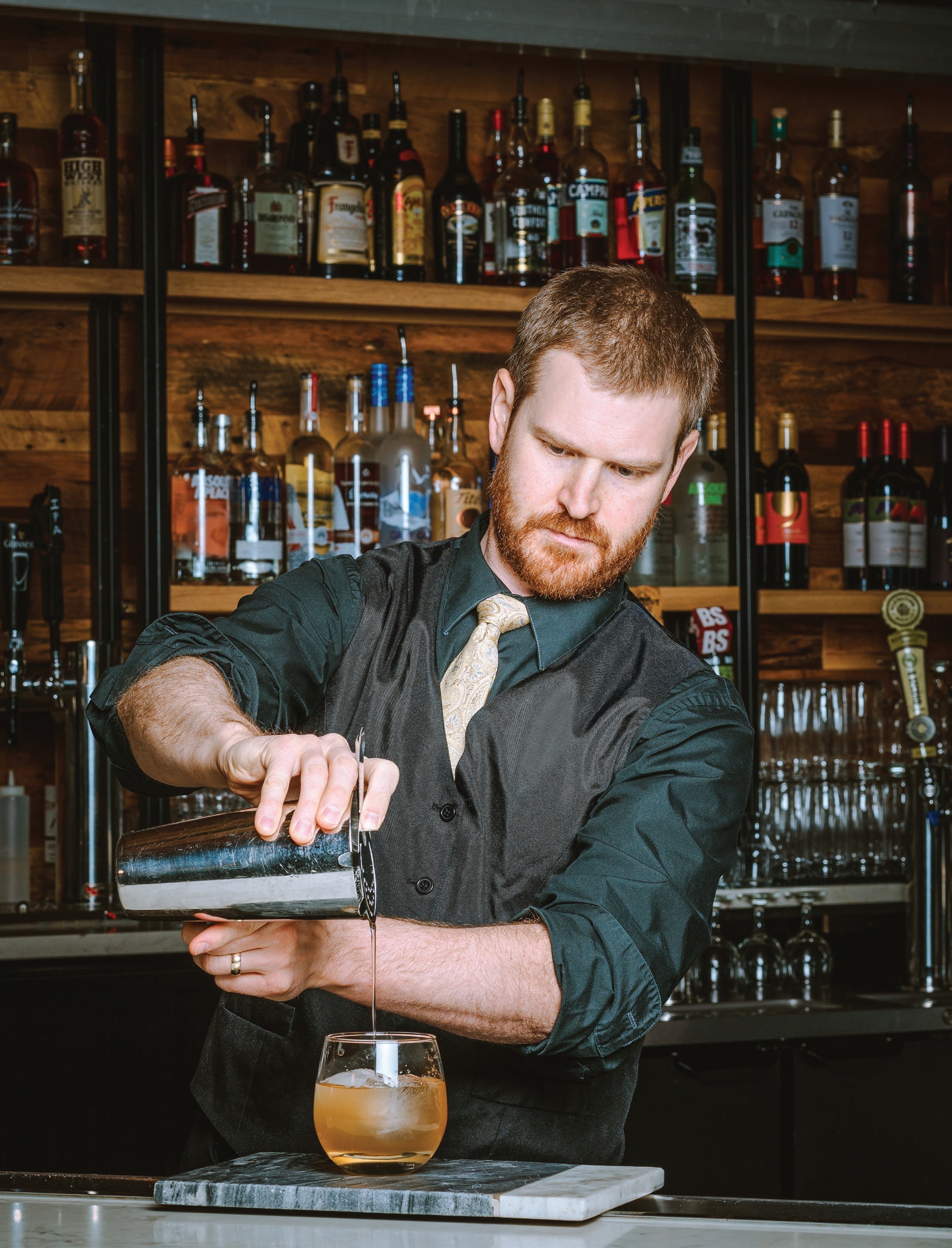 Colorado mixologist and author Bryan Paiement PHOTOGRAPHED BY JOHN BERRY
