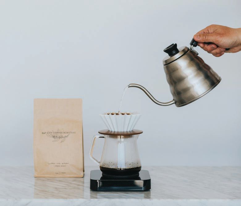Fresh, tasty roast: Ketpura’s first blend is Of the Forest. PHOTO BY OLIVE AND WEST PHOTOGRAPHY