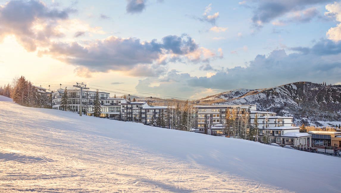 The resort has easy access to all of the winter adventures in Snowmass PHOTOGRAPHED BY JEREMY SWANSON & SHAWN O’CONNOR