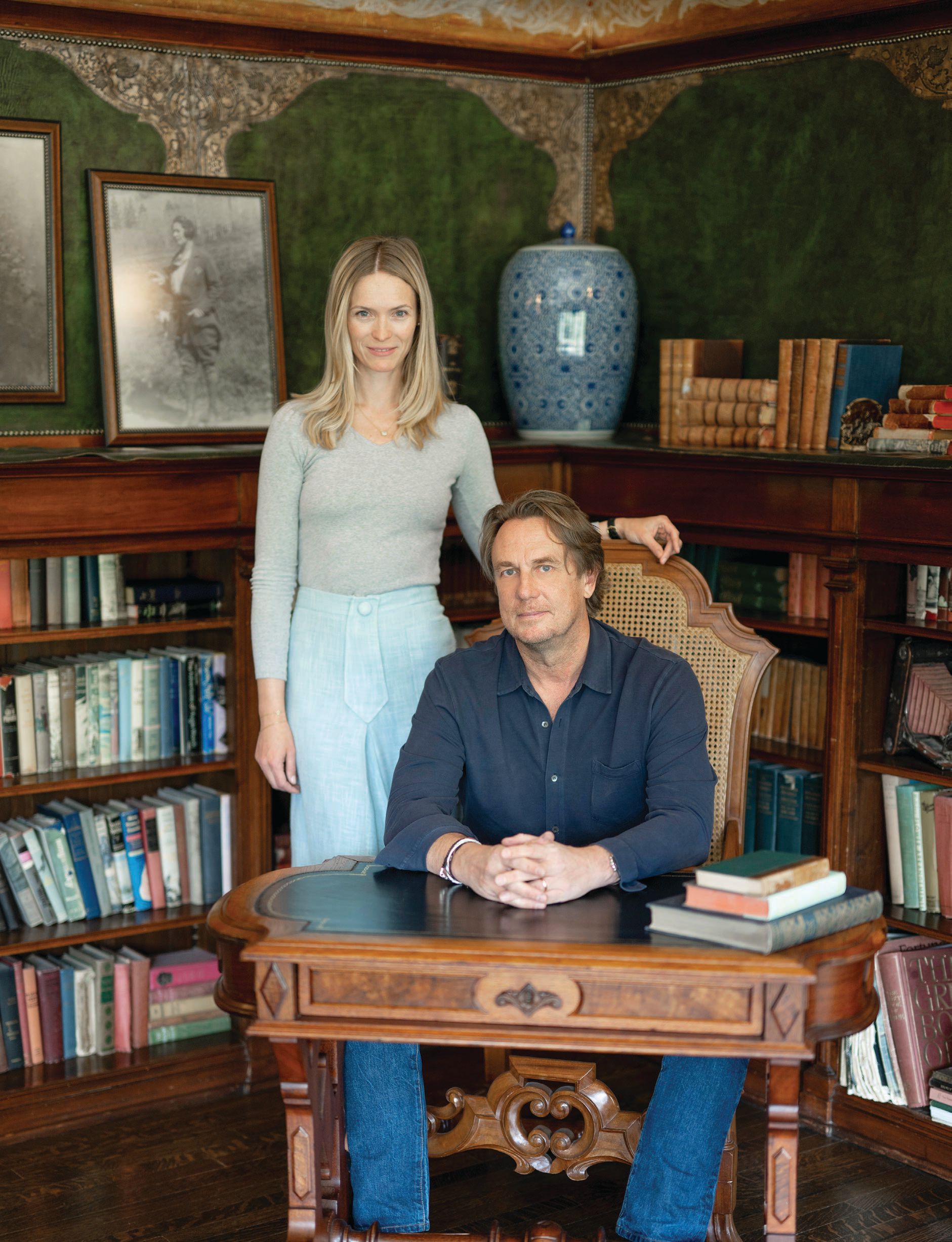 Owners of The St. Regis Aspen Resort Stephane and Sabrina De Baets purchased the historic Redstone Castle. PHOTOGRAPHED BY DANIEL BAYER